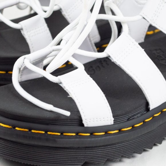 Dr. Martens Nartilla Gladiator White Sandal - Picture 9 of 11